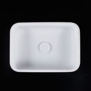 Bianco Oro Marble Rectangular Honed Stone Basin 803