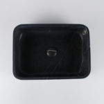 Nero Marquina Marble Rectangular Honed Stone Basin 832