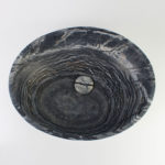 Jurassic Marble Oval Honed Stone Basin 623