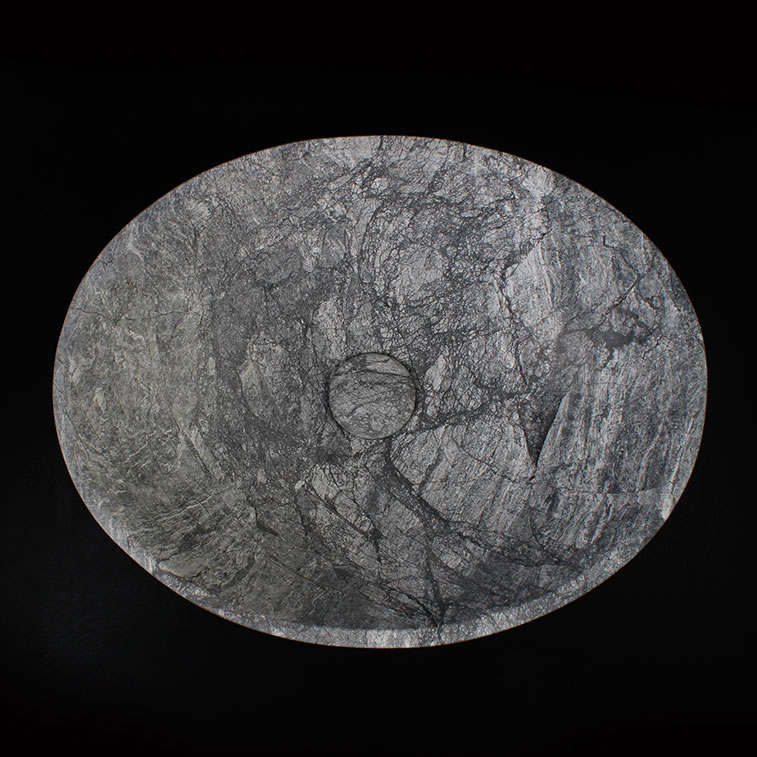Australian Ace Marble Honed Oval Stone Basin 605