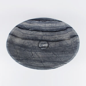 Jurassic Marble Oval Honed Stone Basin 813