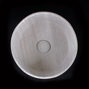 Serpeggiante Marble Cylindrical Honed Stone Basin 812
