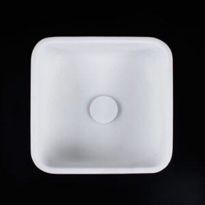Bianco Oro Marble Square Honed Stone Basin 805