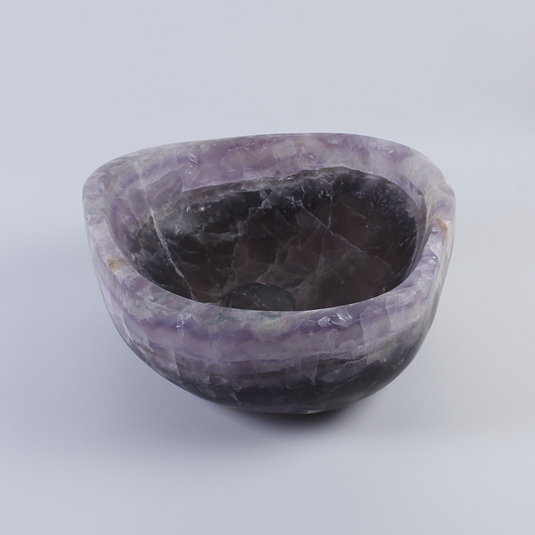 Purple Explosion Queen Onyx Honed Stone Basin 1216