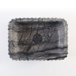 Fluted Jurassic Marble Rectangular Honed Stone Basin 1313