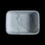 New York Marble Rectangular Honed Stone Basin 1315