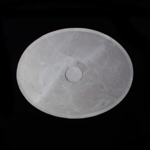 Senorita Grigio Marble Oval Honed Basin 1302