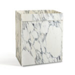 Arabescato Marble Honed Vanity Unit + Integrated Sink#2