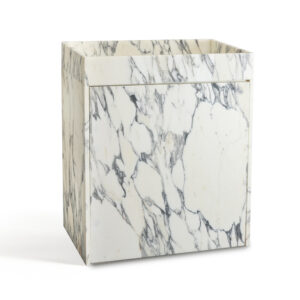 Arabescato Marble Honed Vanity Unit + Integrated Sink#2