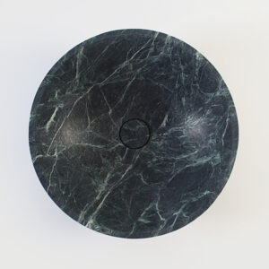 Verde Tinus Marble Round Honed Basin 1503