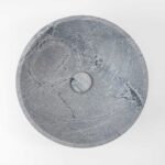 Atlantic Granite Honed Round Stone Basin MAR75