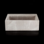 Senorita Grigio Marble (Solid Block) Honed Wall Mounted Basin 1805