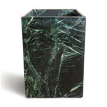Veria Green Marble Honed Square Freestanding Basin 1111