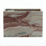 Arabescato Rosso Marble Honed Wall Mounted Basin 2001