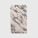 Calacatta Viola Marble Honed Rectangular Freestanding Basin 1803