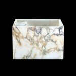 Calacatta Viola Marble Honed Wall Mounted Basin 1807