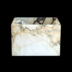 Calacatta Viola Marble Honed Wall Mounted Basin 1815