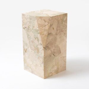 Breccia Rose Marble Honed Plinth #01