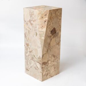 Breccia Rose Marble Honed Plinth #02