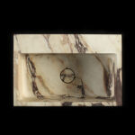 Calacatta Viola (Solid Block) Honed Wall Mounted Basin 1911