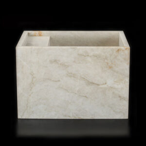 Taj Mahal Quartzite Honed Wall Mounted Basin 1904