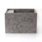 Tundra Grey Marble Honed Wall Mounted Basin 1902
