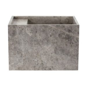 Tundra Grey Marble Honed Wall Mounted Basin 1912