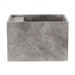 Tundra Grey Marble Honed Wall Mounted Basin 1918