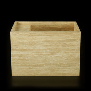 Travertine Classico Light Filled Honed Wall Mounted Basin 1922