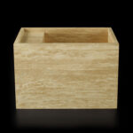 Travertine Classico Light Filled Honed Wall Mounted Basin 1925