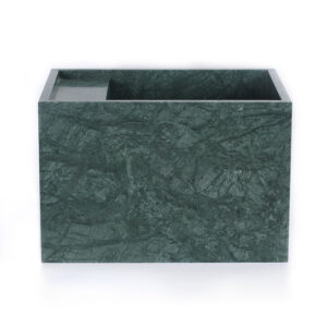 Verde Green Marble Honed Wall Mounted Basin 1904