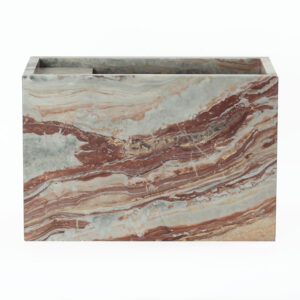 Arabescato Rosso Marble Honed Wall Mounted Basin 2004