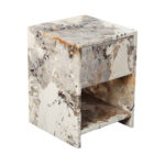 Patagonia Quartzite Honed Bedside Table