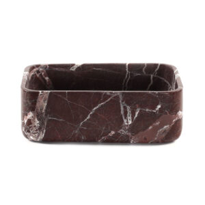 Rosso Levanto Marble Rectangular Honed Basin 2033