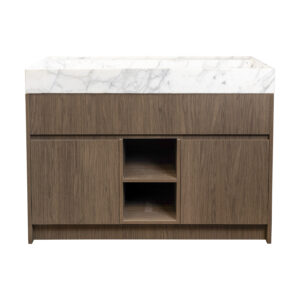 Solid Calacatta Statuario Marble Vanity Unit (MH2)
