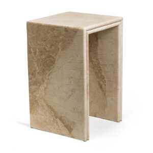 Brecia Roma Marble Double Bullnose Coffee Table (MH3)