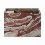 Arabescato Rosso Marble Basin