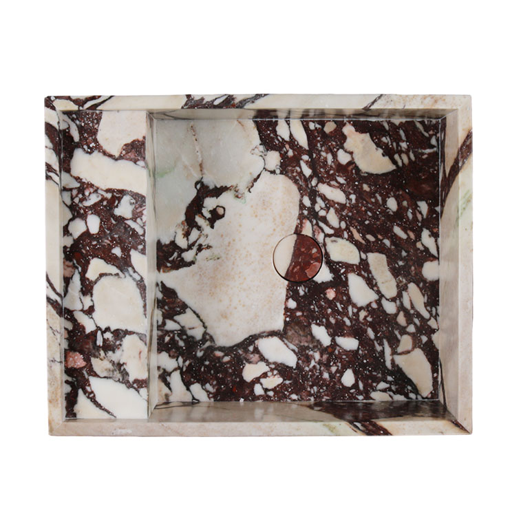Calacatta Viola Stone Basin