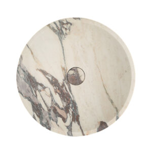 Calacatta Viola Marble Round Honed Basin 2117