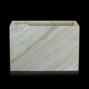 Gold Santorini Marble Honed Wall Mounted Basin