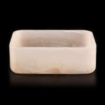 Pink Onyx Rectangular Honed Basin