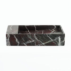 Rosso Levanto Marble Honed Wall Mounted Basin