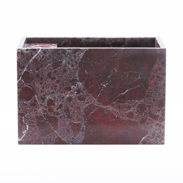 Rosso Levanto Marble Honed Wall Mounted Basin
