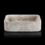 Senorita Grigio Marble Honed Rectangular Basin
