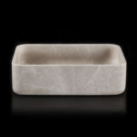 Senorita Grigio Marble Honed Rectangular Basin