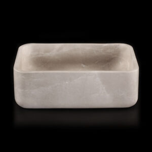 Senorita Grigio Marble Honed Rectangular Basin