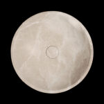 Senorita Grigio Marble Honed Round Basin 2110