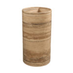 Travertine Silver Freestanding Basin