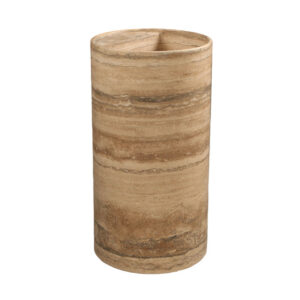 Travertine Silver Freestanding Basin