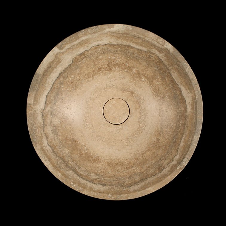 Travertine Silver Stone Basin